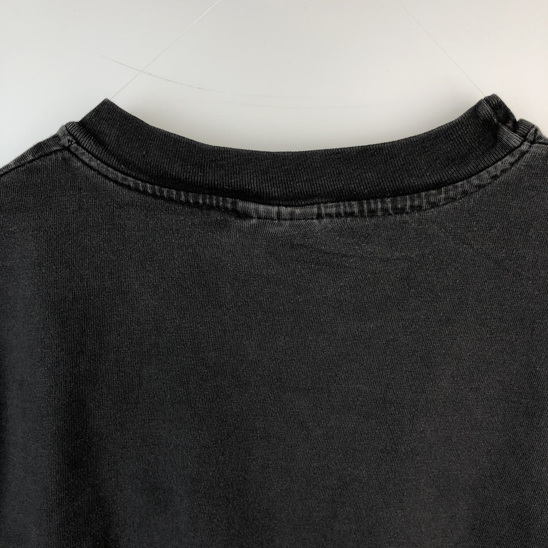 90s-00'S Hanes Elvis Presley Band T-shirt, Made in USA, Men's XXL equivalent, Vintage cotton Charcoal Vintage Second Hand