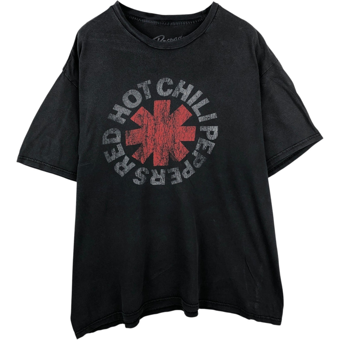 Bravado RED HOT CHILI PEPPERS Band T-shirt (Men's XL equivalent) cotton black type Vintage Second Hand
