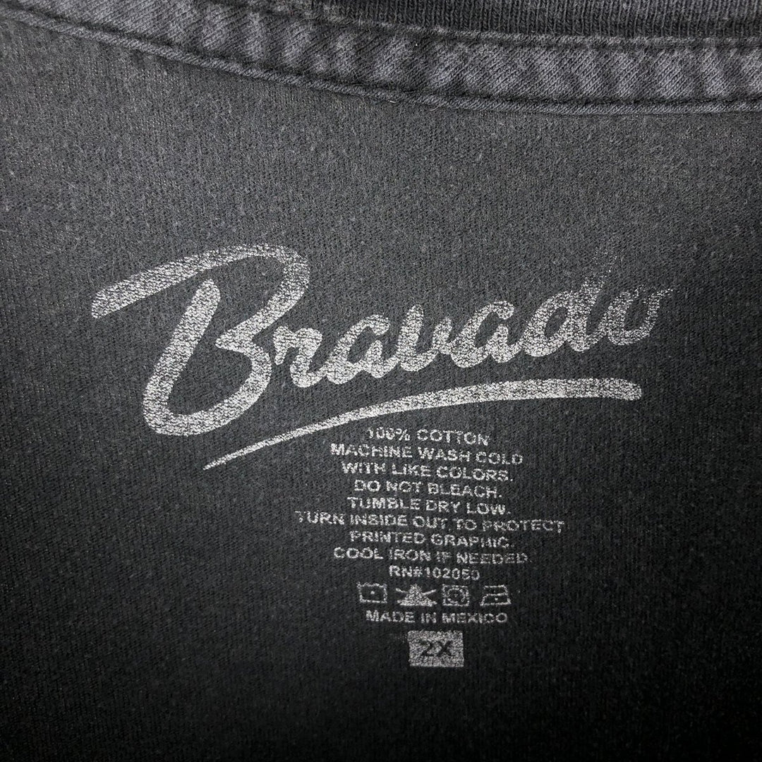 Bravado RED HOT CHILI PEPPERS Band T-shirt (Men's XL equivalent) cotton black type Vintage Second Hand
