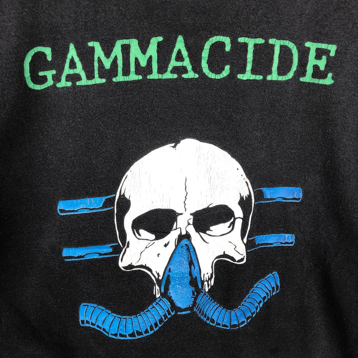 YAZBEK Gammacide Victims of Science Band T-Shirt (Men's Size L) cotton black type Vintage Second Hand
