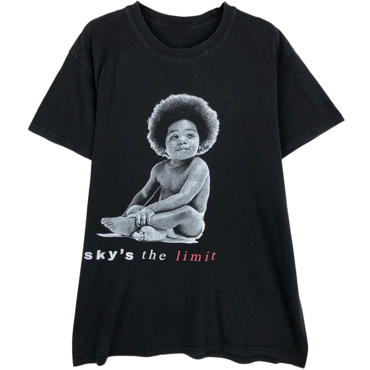 THE NOTORIUS BIG Rap T-shirt, Men's Size M unclear black type Vintage Second Hand