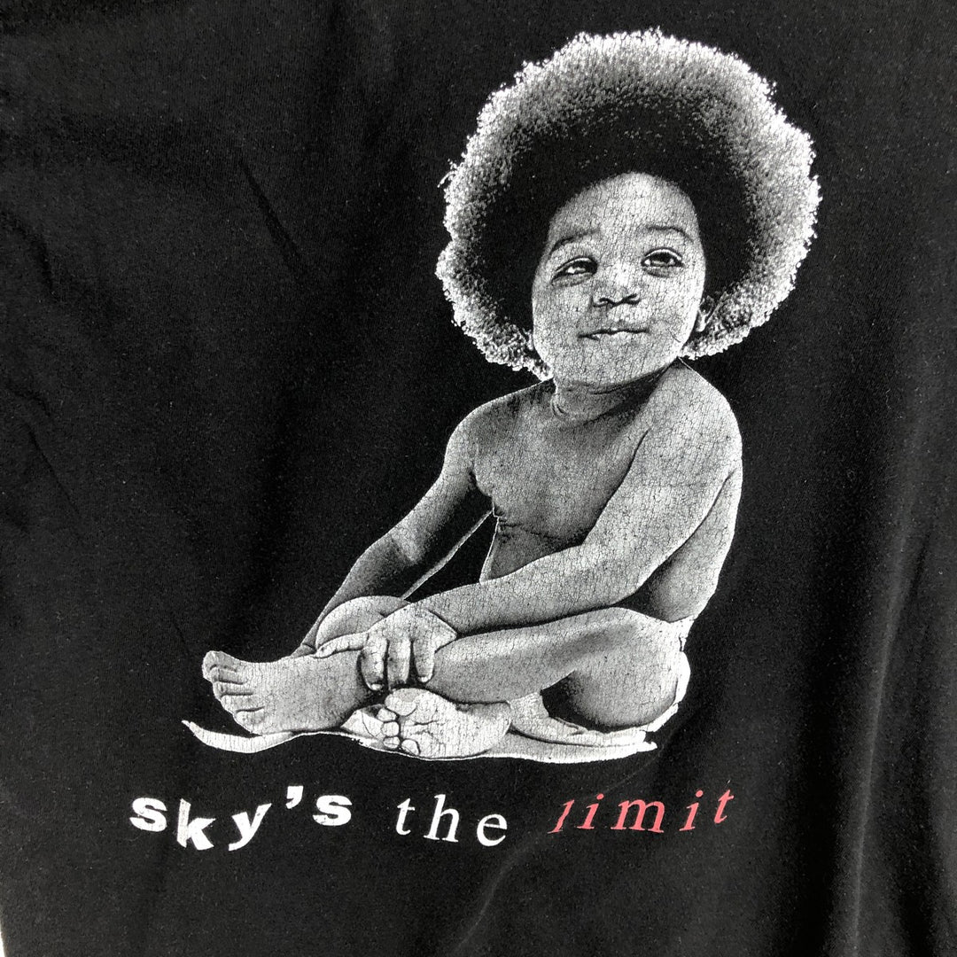 THE NOTORIUS BIG Rap T-shirt, Men's Size M unclear black type Vintage Second Hand