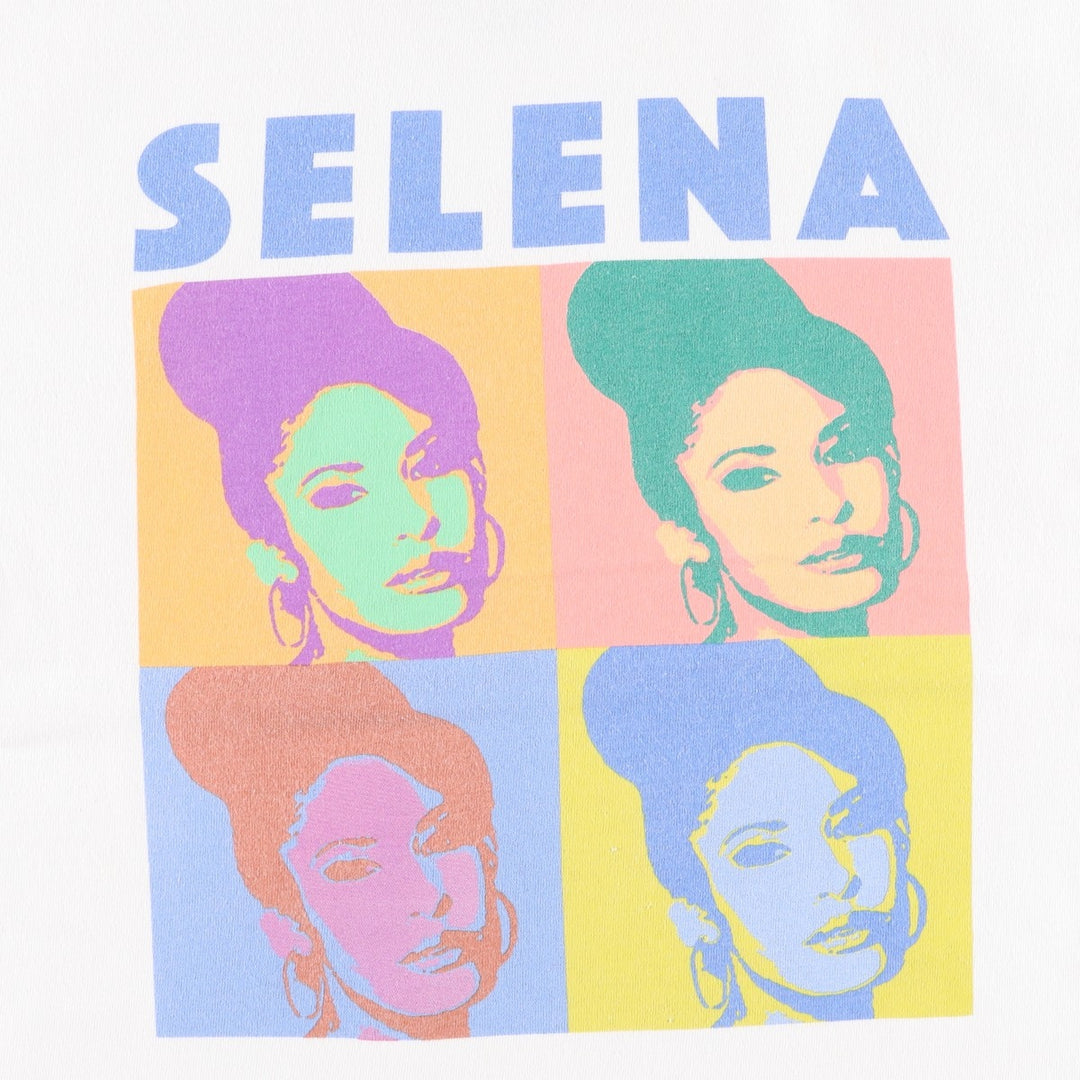 SELENA (Selena) Band T-shirt, Men's Size M cotton white type Vintage Second Hand