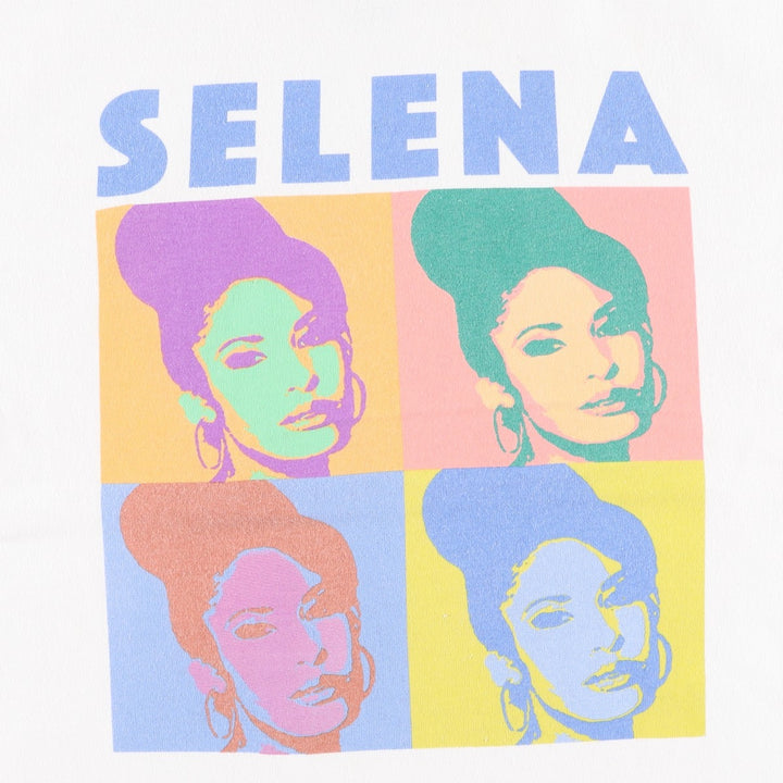 SELENA (Selena) Band T-shirt, Men's Size M cotton white type Vintage Second Hand