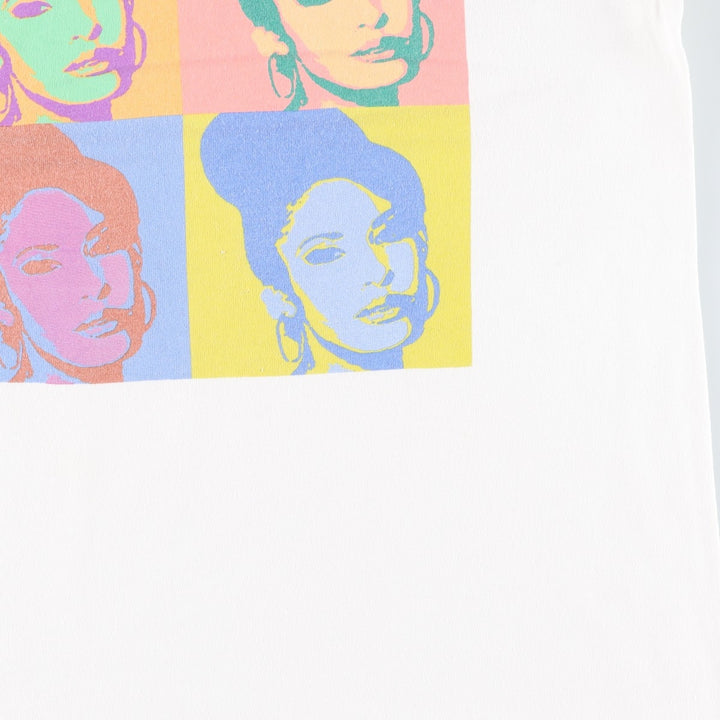 SELENA (Selena) Band T-shirt, Men's Size M cotton white type Vintage Second Hand