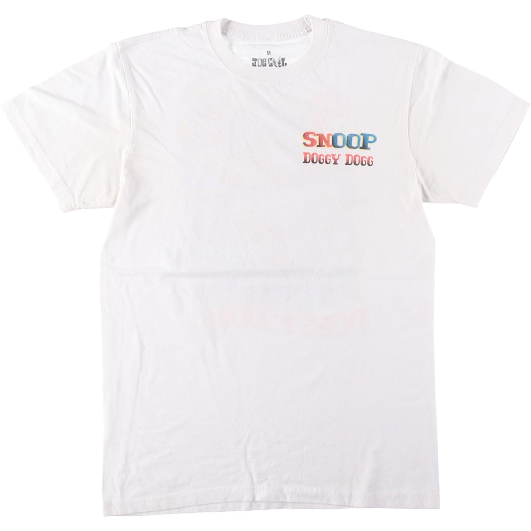 JOE COOL SNOOP DOGGY DOGG Rap T-Shirt (Men's Size M) cotton white type Vintage Second Hand