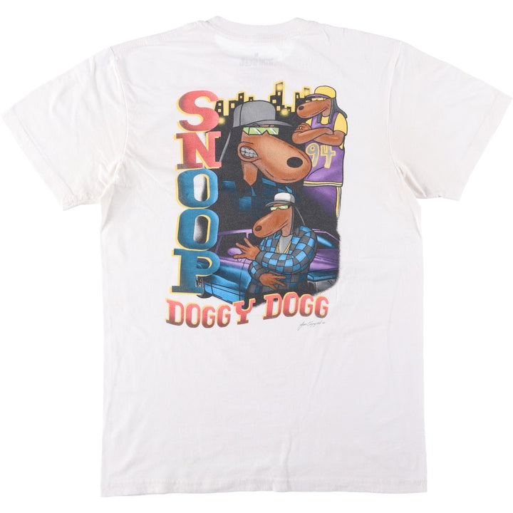 JOE COOL SNOOP DOGGY DOGG Rap T-Shirt (Men's Size M) cotton white type Vintage Second Hand