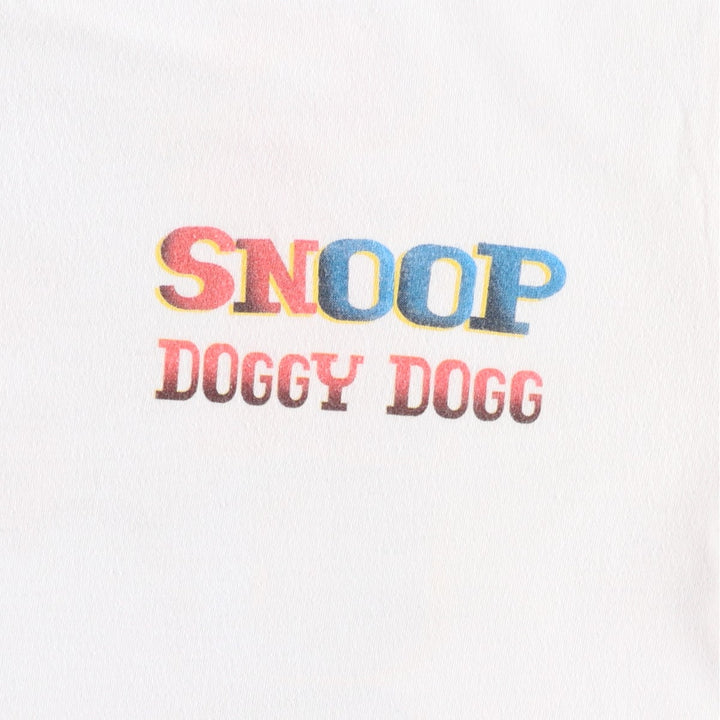 JOE COOL SNOOP DOGGY DOGG Rap T-Shirt (Men's Size M) cotton white type Vintage Second Hand