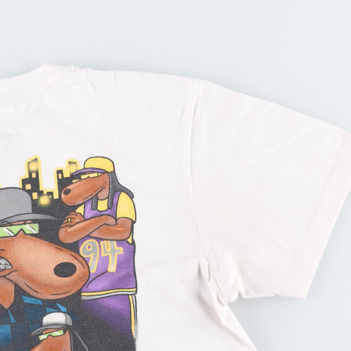 JOE COOL SNOOP DOGGY DOGG Rap T-Shirt (Men's Size M) cotton white type Vintage Second Hand