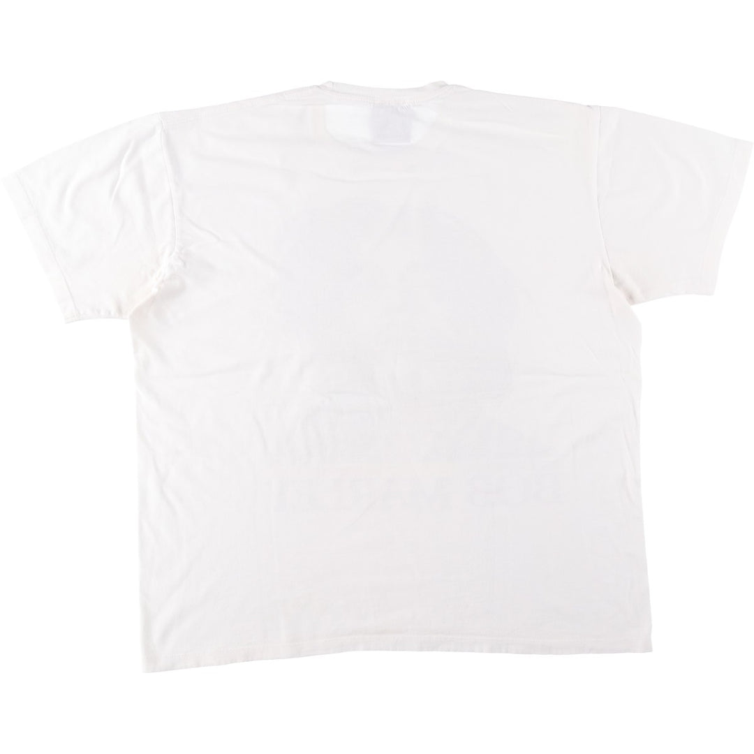 ZION BOB MARLEY Bob Marley Band T-Shirt, Made in USA, Men's XL cotton white type Vintage Second Hand