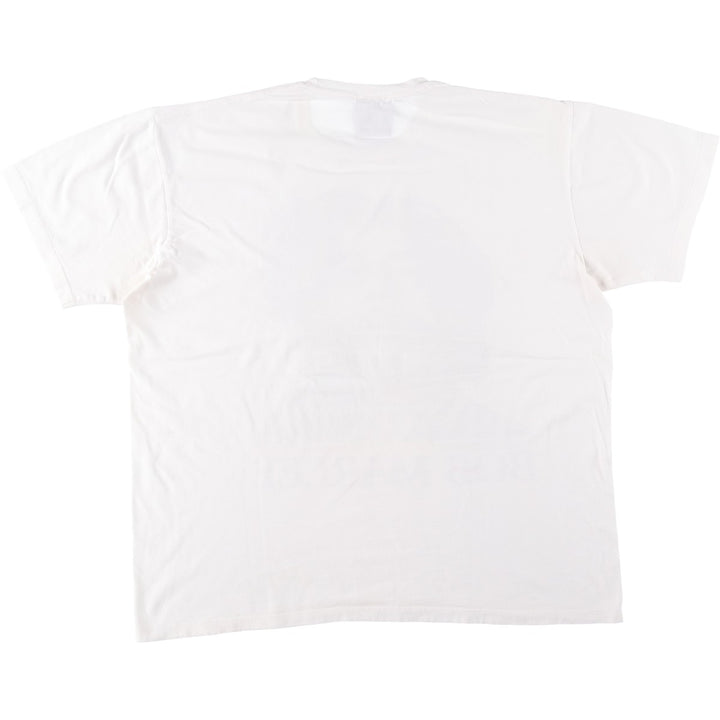 ZION BOB MARLEY Bob Marley Band T-Shirt, Made in USA, Men's XL cotton white type Vintage Second Hand