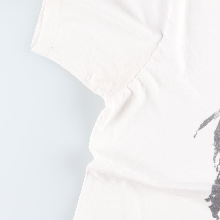 ZION BOB MARLEY Bob Marley Band T-Shirt, Made in USA, Men's XL cotton white type Vintage Second Hand