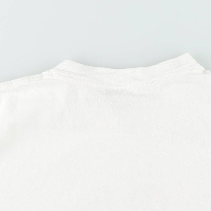 90'S ONEITA POWER-T Print T-Shirt, Men's XXL equivalent, Vintage cotton white type Vintage Second Hand