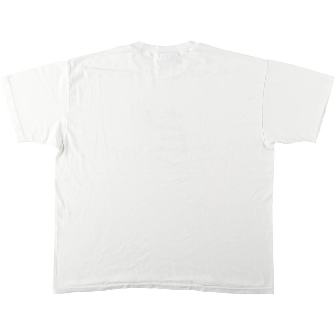 90'S Hanes HEAVYWEIGHT 50 cotton white type Vintage Second Hand