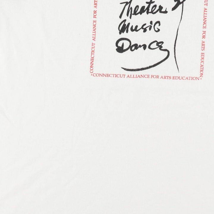 90'S Hanes HEAVYWEIGHT 50 cotton white type Vintage Second Hand