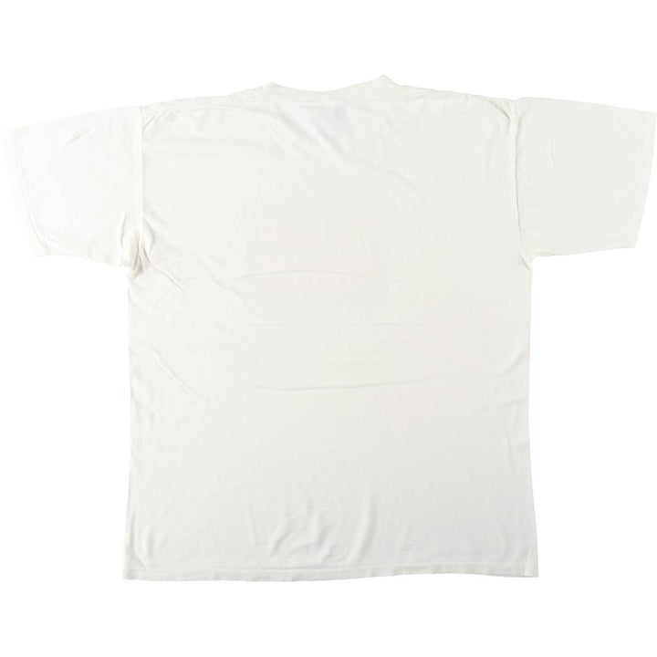 90'S All Sport SOUND ADDICT Print T-Shirt, Men's XL equivalent, Vintage cotton white type Vintage Second Hand