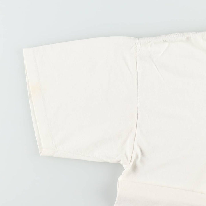 90'S All Sport SOUND ADDICT Print T-Shirt, Men's XL equivalent, Vintage cotton white type Vintage Second Hand