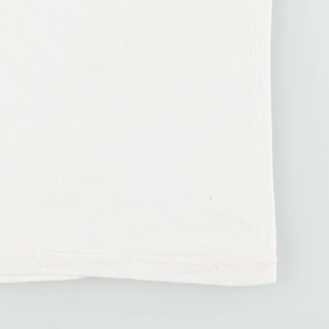 70s-80'S Healthknit Printed T-Shirt, Made in USA, Men's Size L (Equivalent), Vintage cotton white type Vintage Second Hand