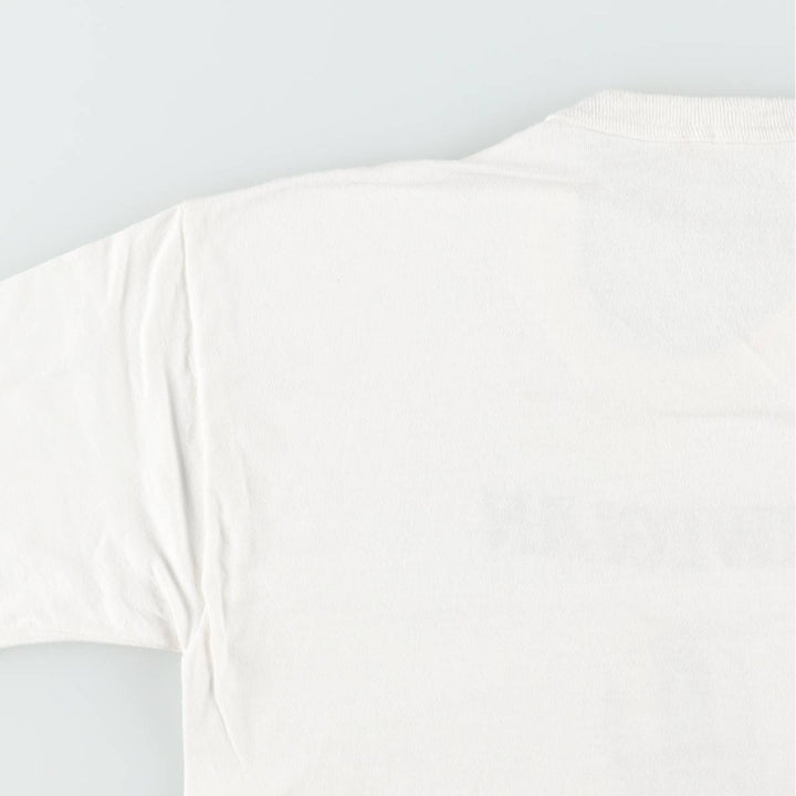 70s-80'S Healthknit Printed T-Shirt, Made in USA, Men's Size L (Equivalent), Vintage cotton white type Vintage Second Hand