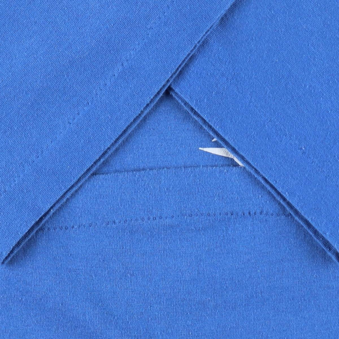 90'S SCREEN STARS Printed T-shirt Made in USA Men's XL Vintage cotton blue type Vintage Second Hand