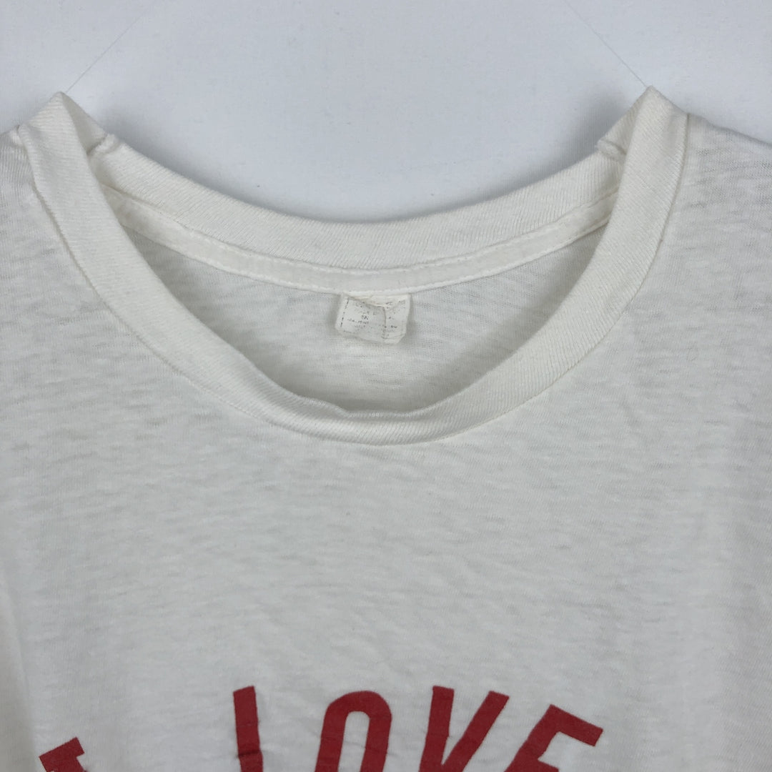 ~90'S Jerry Lewis Print T-Shirt, Men's Size M (Equivalent), Vintage unclear white type Vintage Second Hand