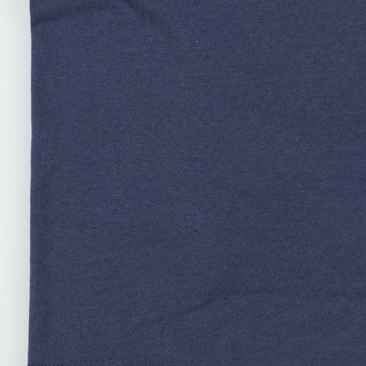 90'S Screen Stars Best Printed T-shirt Made in USA Men's L Vintage cotton navy blue type Vintage Second Hand
