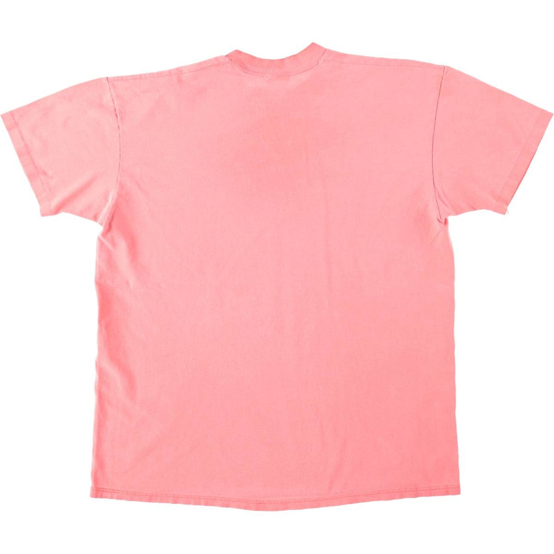 90'S Stedman Souvenir T-Shirt, Made in USA, Men's XL equivalent, Vintage cotton coral Vintage Second Hand