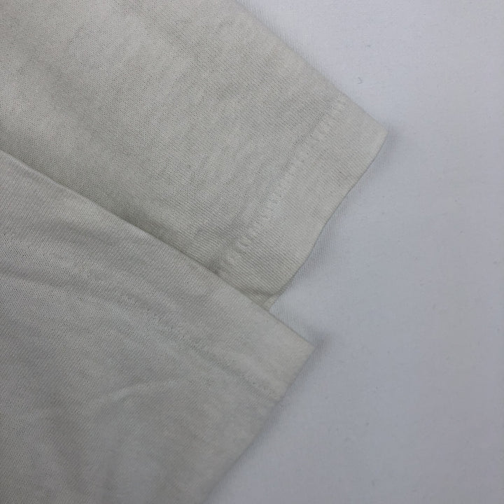 ~90'S Hanes Print T-Shirt, Made in USA, Men's Size L (Equivalent), Vintage cotton white type Vintage Second Hand