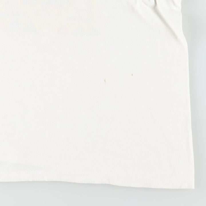 90'S PALMETTOS A STATE OF MIND Print T-Shirt, Made in USA, Men's Size L (Equivalent), Vintage cotton white type Vintage Second Hand