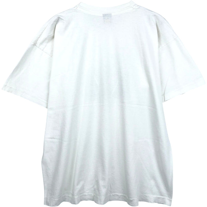 90'S SCREEN STARS Printed T-shirt, Men's XL, Vintage cotton white type Vintage Second Hand