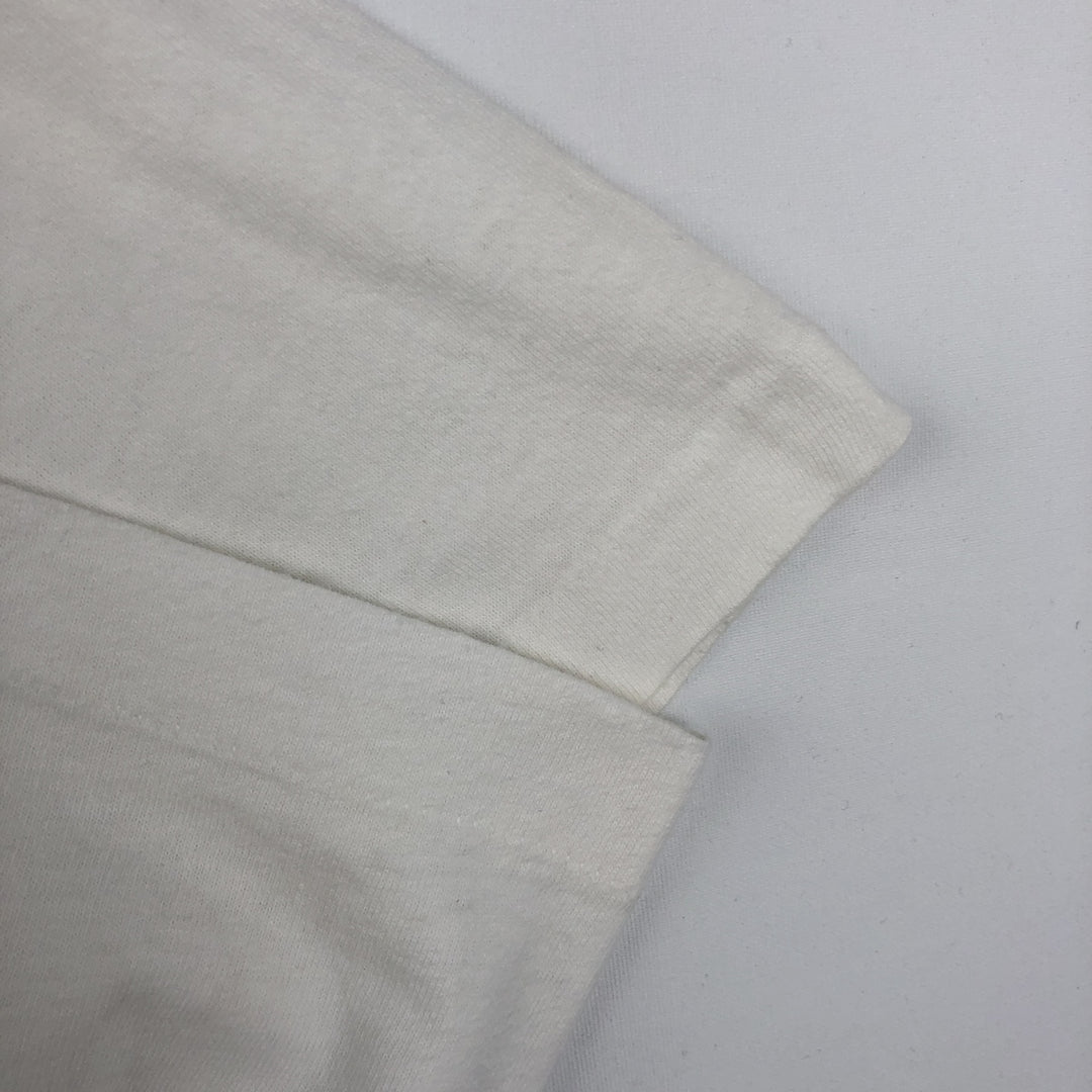 90'S SCREEN STARS Printed T-shirt, Men's XL, Vintage cotton white type Vintage Second Hand