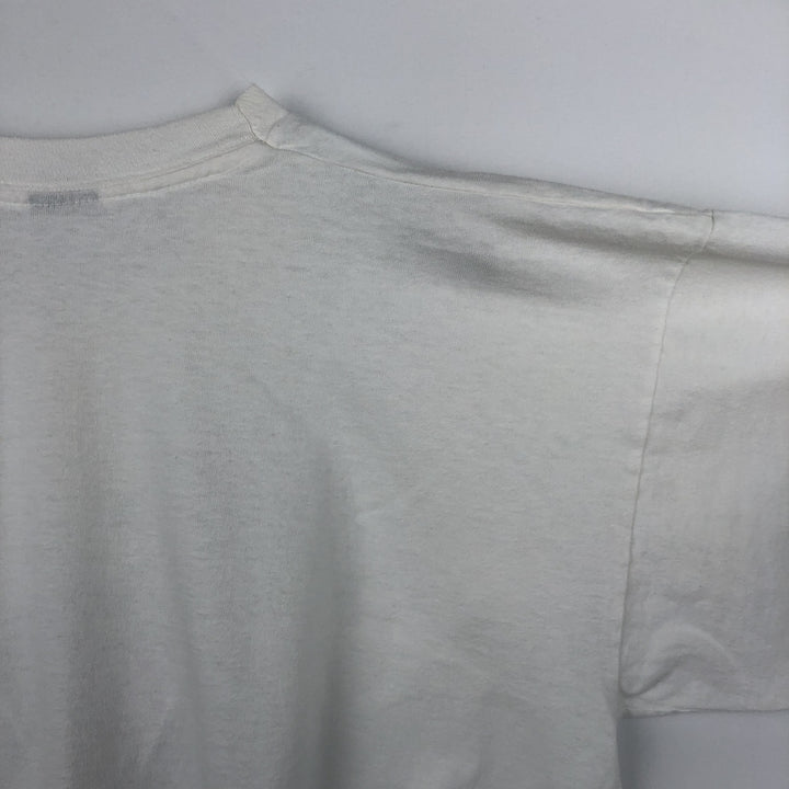 90'S SCREEN STARS Printed T-shirt, Men's XL, Vintage cotton white type Vintage Second Hand