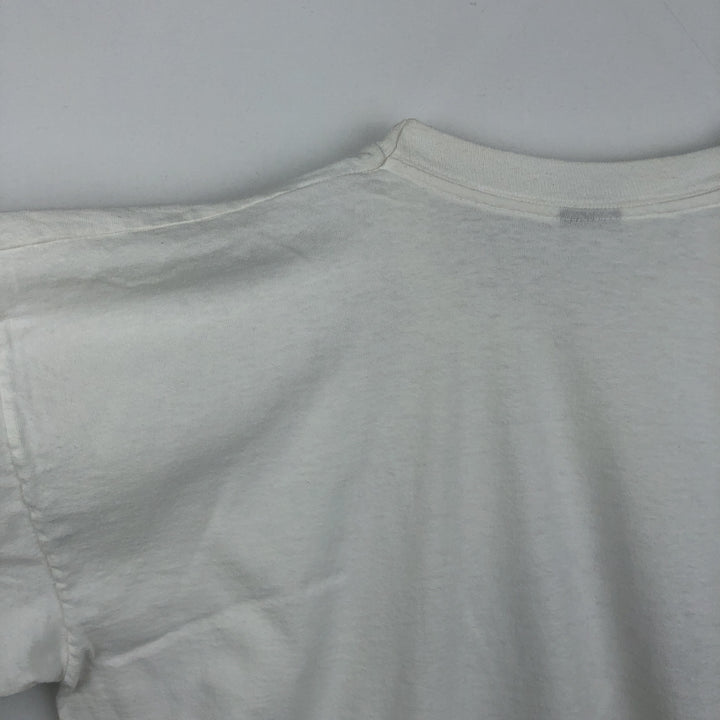 90'S SCREEN STARS Printed T-shirt, Men's XL, Vintage cotton white type Vintage Second Hand
