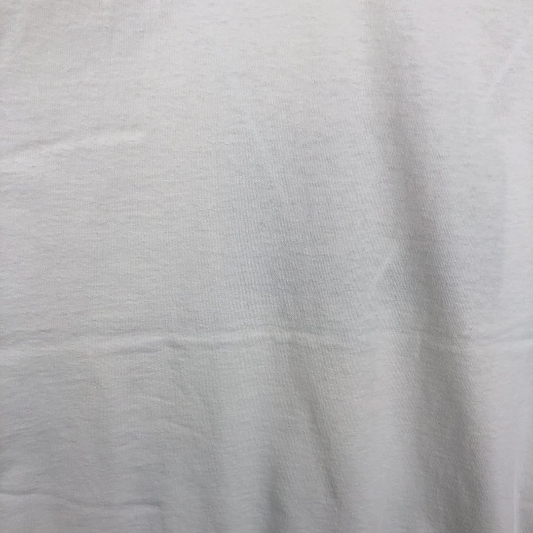 90'S SCREEN STARS Printed T-shirt, Men's XL, Vintage cotton white type Vintage Second Hand