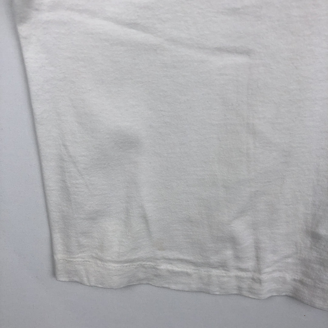 90'S SCREEN STARS Printed T-shirt, Men's XL, Vintage cotton white type Vintage Second Hand