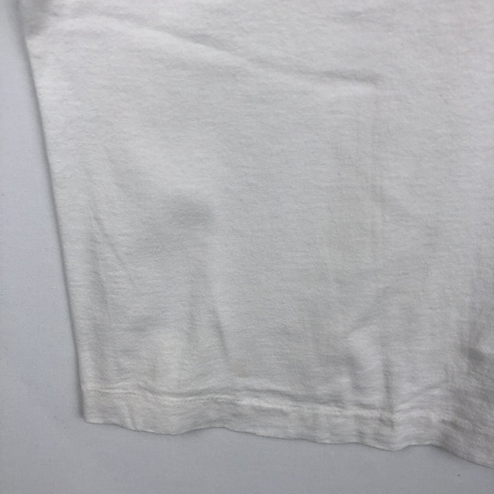 90'S SCREEN STARS Printed T-shirt, Men's XL, Vintage cotton white type Vintage Second Hand