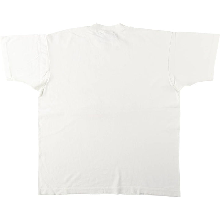 90'S Fruit of the Loom Art T-Shirt, Made in USA, Men's XL equivalent, Vintage cotton white type Vintage Second Hand