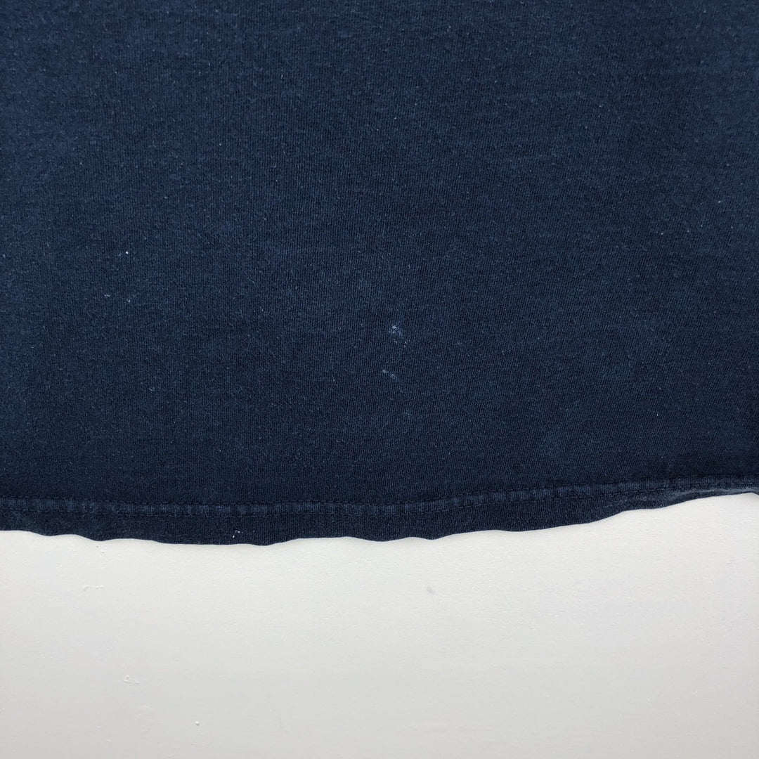 ALSTYLE Parody Print T-Shirt, Made in USA, Men's XL Equivalent cotton navy blue type Vintage Second Hand