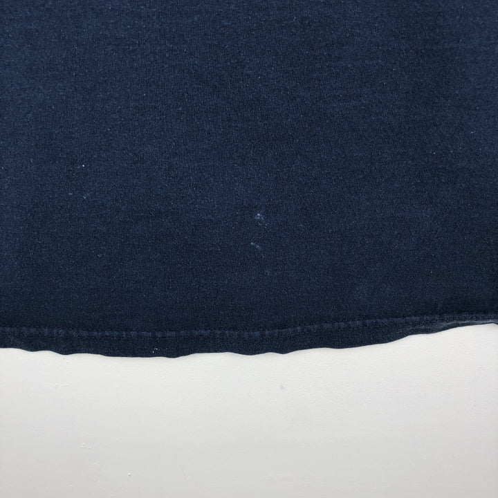 ALSTYLE Parody Print T-Shirt, Made in USA, Men's XL Equivalent cotton navy blue type Vintage Second Hand
