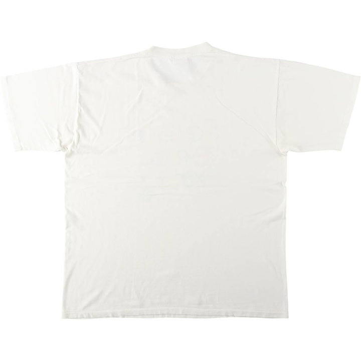 90'S All Sport Print T-Shirt, Men's XL (approx.), Vintage cotton white type Vintage Second Hand