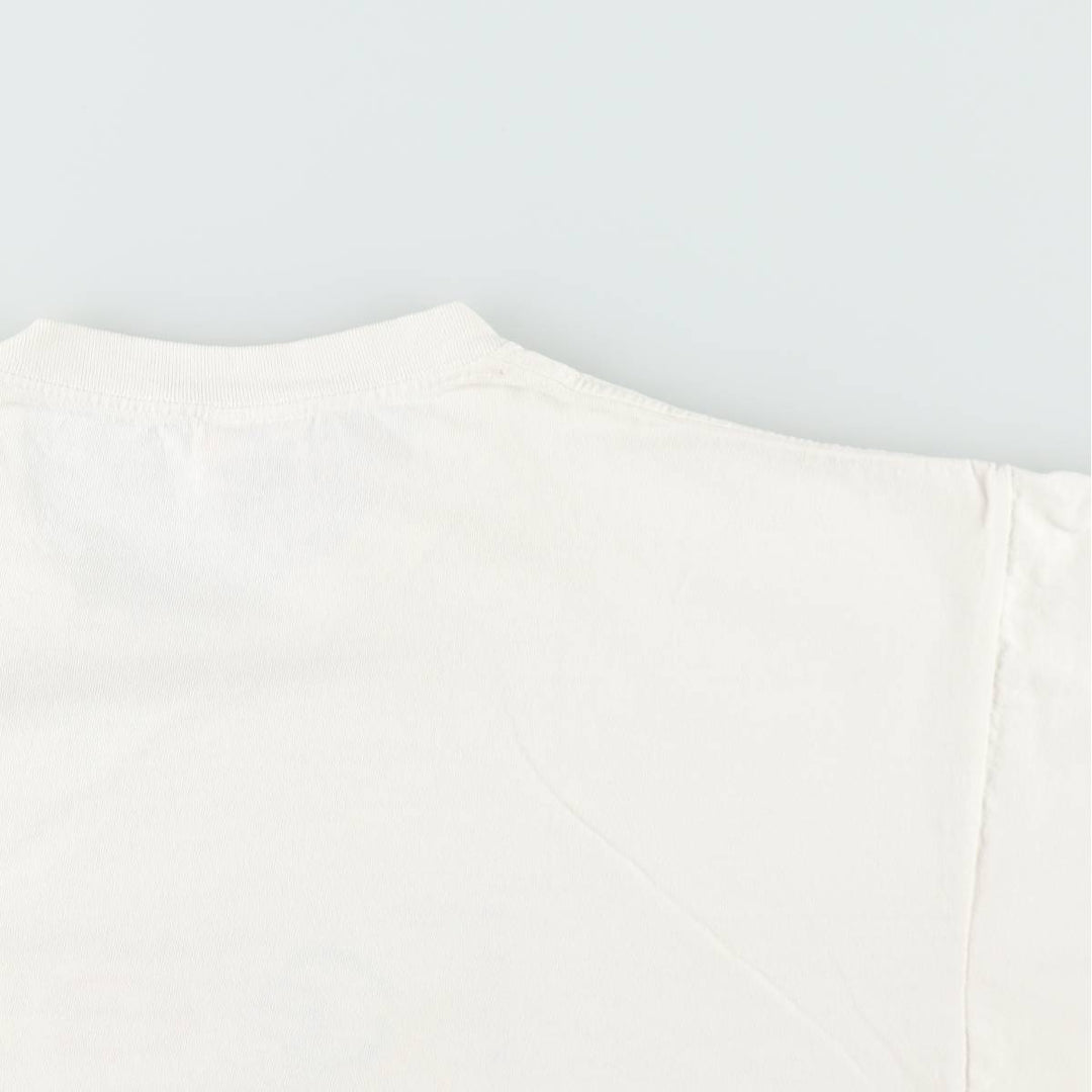 90'S All Sport Print T-Shirt, Men's XL (approx.), Vintage cotton white type Vintage Second Hand