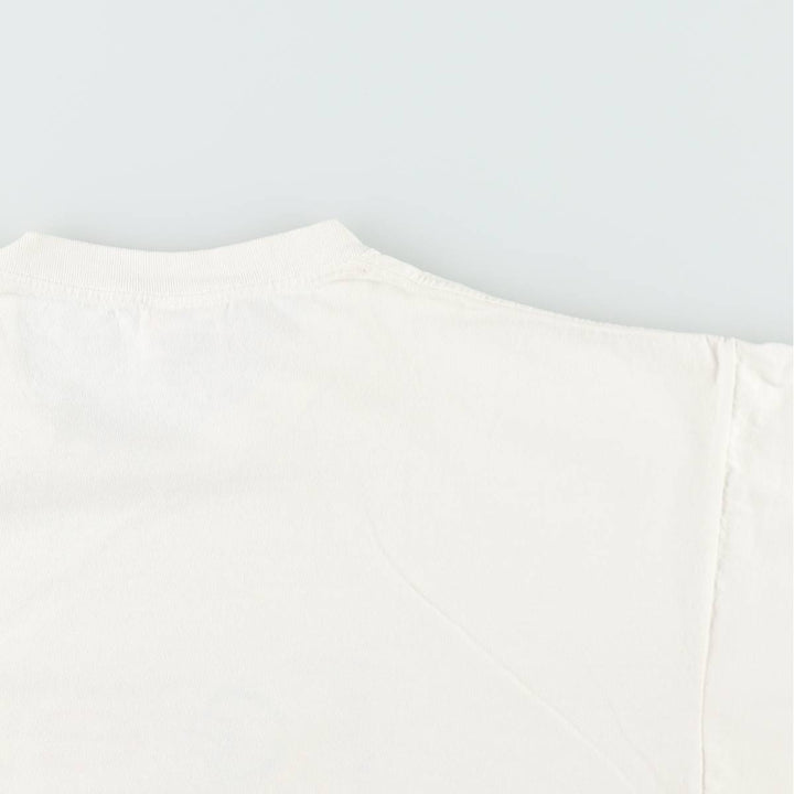 90'S All Sport Print T-Shirt, Men's XL (approx.), Vintage cotton white type Vintage Second Hand