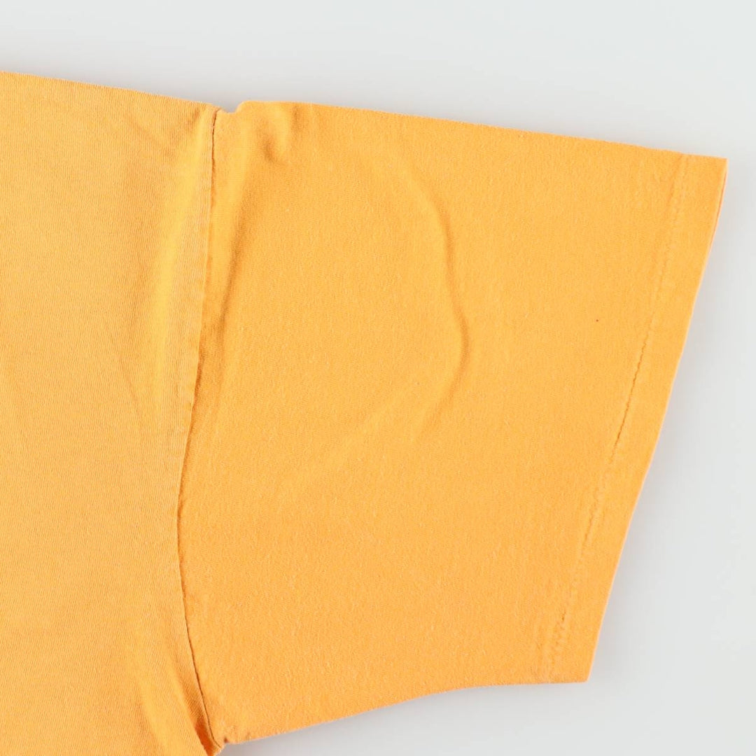 90'S ONEITA Color Wear Print T-Shirt, Men's XL equivalent, Vintage cotton orange type Vintage Second Hand