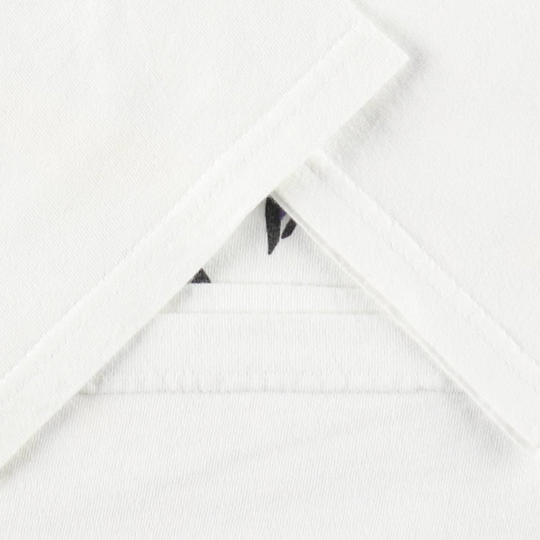 Delta PRO WEIGHT Printed T-Shirt, Made in USA, Men's Size M (equivalent) cotton white type Vintage Second Hand