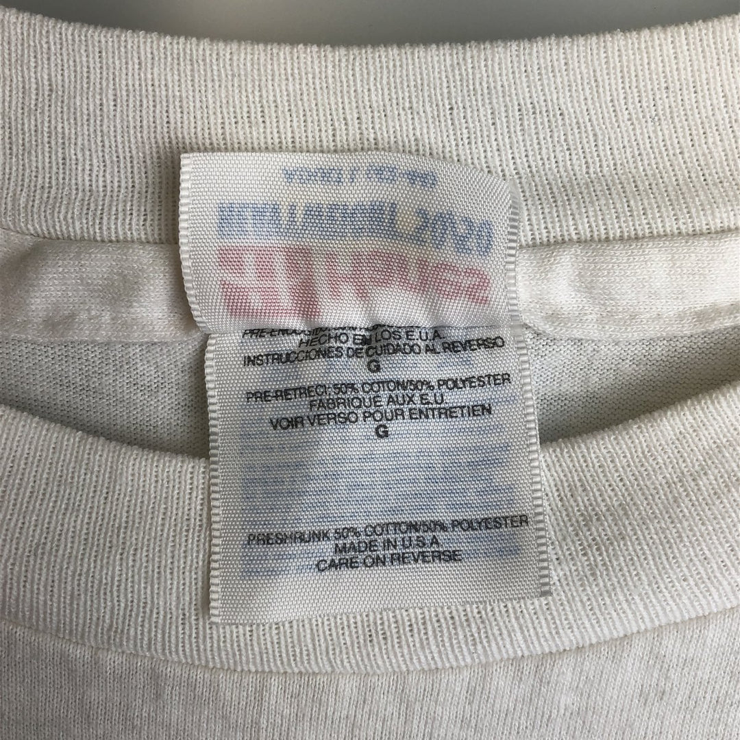 Hanes HEAVYWEIGHT 50 cotton white type Vintage Second Hand