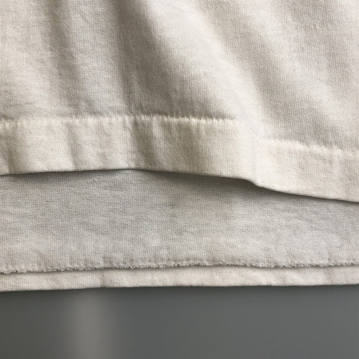 Hanes HEAVYWEIGHT 50 cotton white type Vintage Second Hand