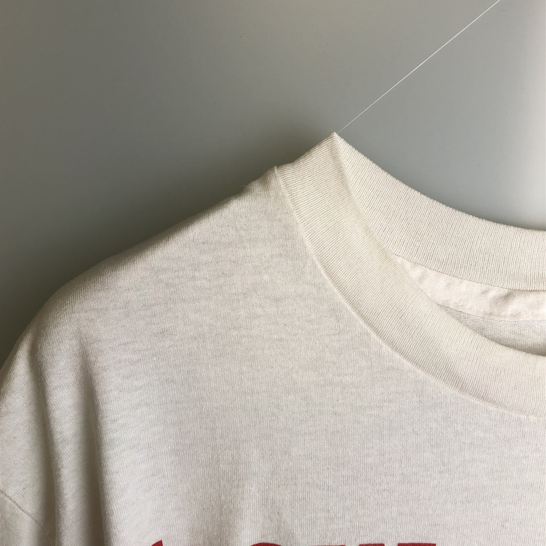 Hanes HEAVYWEIGHT 50 cotton white type Vintage Second Hand