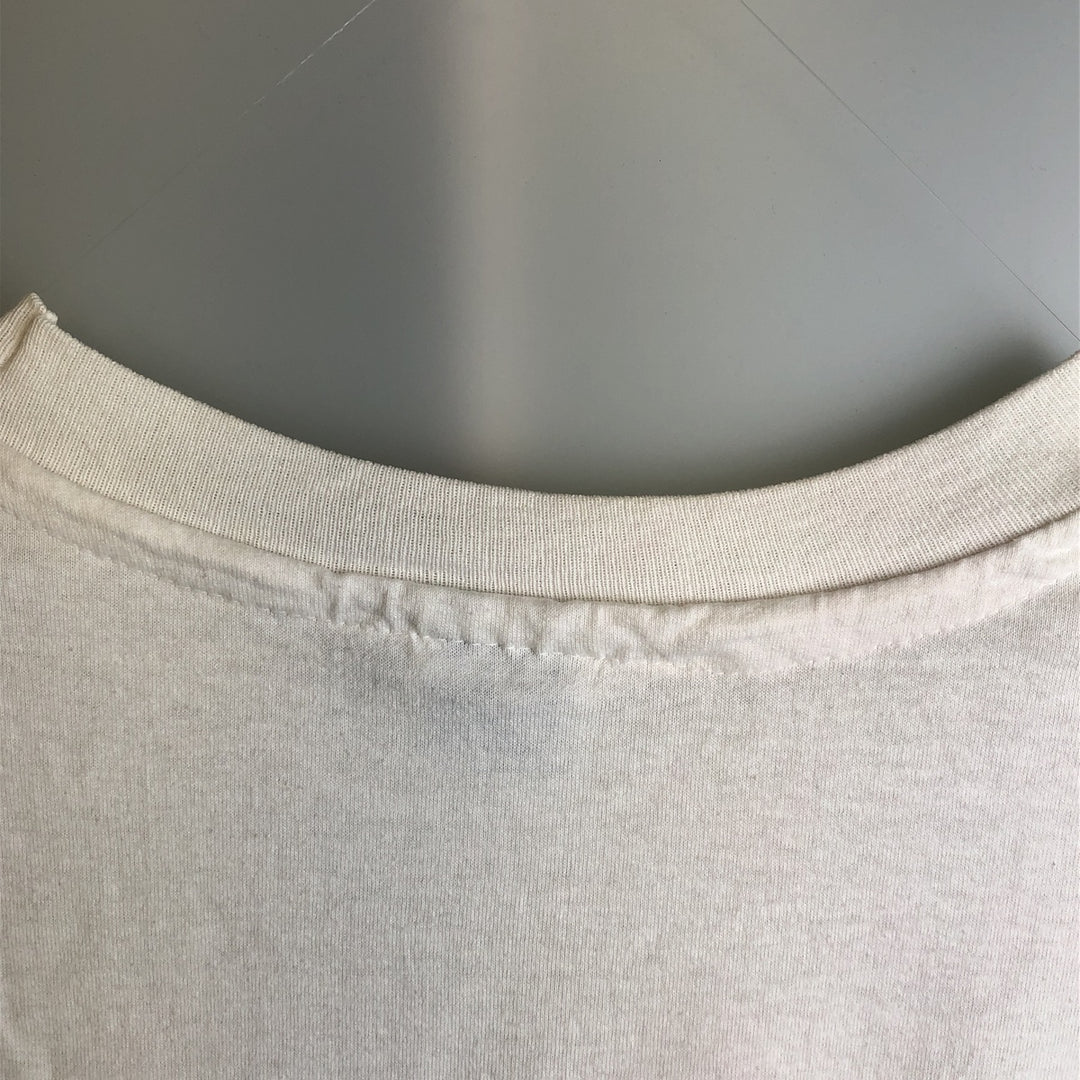 Hanes HEAVYWEIGHT 50 cotton white type Vintage Second Hand