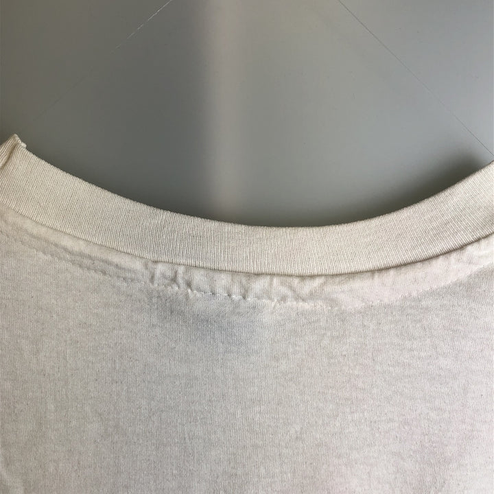 Hanes HEAVYWEIGHT 50 cotton white type Vintage Second Hand