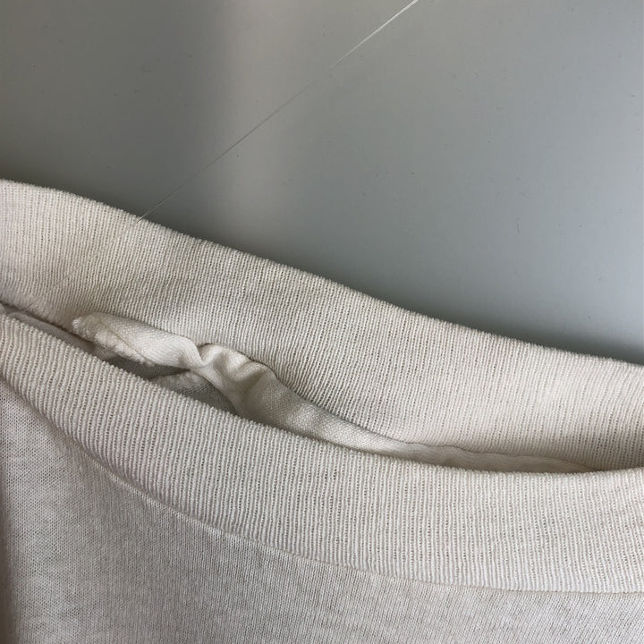 Hanes HEAVYWEIGHT 50 cotton white type Vintage Second Hand
